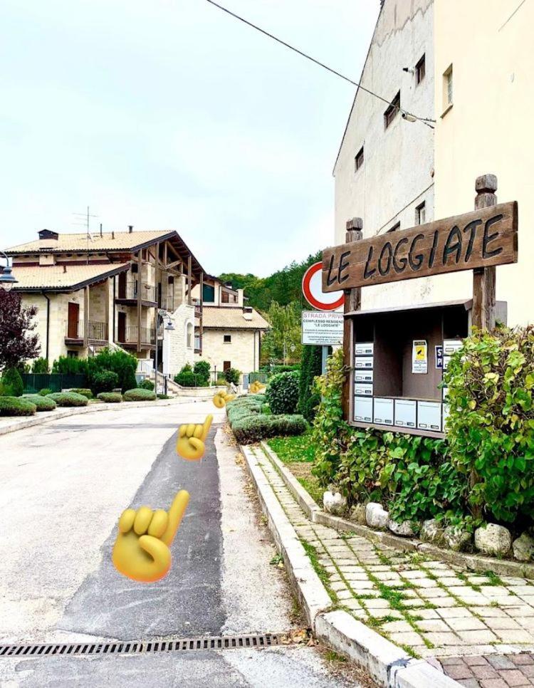 Appartamento La Loggia Rocca di Mezzo Esterno foto